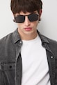 Medicine okulary przeciwsłoneczne pilotki męskie czarny RS26-OKM301