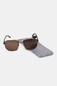 Akcesoria Medicine okulary przeciwsłoneczne pilotki męskie RS26-OKM700 brązowy