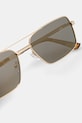 Doplnky štvorcové slnečné okuliare pánske RS26-OKM902 zlatá