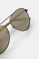 Akcesoria Okulary przeciwsłoneczne pilotki męskie RS26-OKM903 złoty