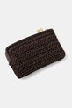 Akcesoria Portmonetka damska pleciona RS26-PFD801 brązowy