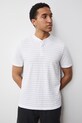 Polo męskie z bawełną RS26-POM703 biały RS26