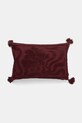 Poszewka na poduszkę dekoracyjna 40 x 60 cm bordowy RS26-PSU901