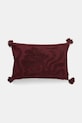 Poszewka na poduszkę dekoracyjna 40 x 60 cm bordowy RS26-PSU901