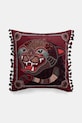 Poszewka na poduszkę dekoracyjna 50 x 50 cm bordowy RS26-PSU903