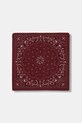 Medicine bandana damska z wiskozy bordowy RS26-SAD306
