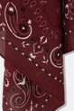 Medicine bandana damska z wiskozy RS26-SAD306 bordowy RS26