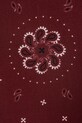 Akcesoria Medicine bandana damska z wiskozy RS26-SAD306 bordowy