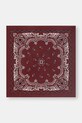 Medicine bandana męska bawełniana bordowy RS26-SAM300