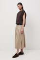 Medicine spódnica z rozcięciami RS26-SDD501 beżowy RS26