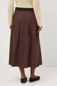 Odzież Medicine spódnica z rozcięciami RS26-SDD501 brązowy