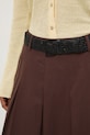 Medicine spódnica z rozcięciami RS26-SDD501 brązowy