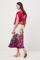 Medicine spódnica trapezowa z wiskozy RS26-SDD658 multicolor RS26