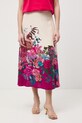 Medicine spódnica trapezowa z wiskozy multicolor RS26-SDD658