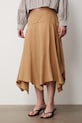 Asymetrická sukňa s modalom RS26-SDD701 béžová RS26