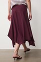 Odzież Medicine spódnica asymetryczna z modalem RS26-SDD701 bordowy