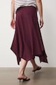 Odzież Medicine spódnica asymetryczna z modalem RS26-SDD701 bordowy