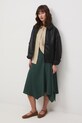 Medicine spódnica asymetryczna z modalem RS26-SDD701 zielony RS26