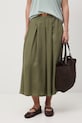 Medicine spódnica plisowana z lyocellu RS26-SDD702 zielony RS26