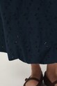Spódnica bombka bawełniana RS26-SDD703 granatowy
