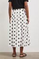 Odzież Spódnica bawełniana midi RS26-SDD805 biały