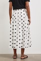 Odzież Spódnica bawełniana midi RS26-SDD805 biały