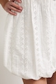 Spódnica bombka bawełniana RS26-SDD904 biały