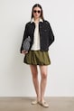 Spódnica bombka bawełniana RS26-SDD904 zielony RS26