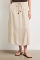 Odzież Spódnica trapezowa z wiskozą RS26-SDD905 beżowy