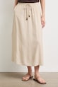Odzież Spódnica trapezowa z wiskozą RS26-SDD905 beżowy
