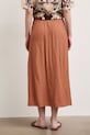Odzież spódnica trapezowa z wiskozą RS26-SDD905 pomarańczowy