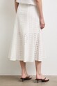 Odzież Spódnica trapezowa bawełniana RS26-SDD908 biały