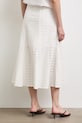 Odzież Spódnica trapezowa bawełniana RS26-SDD908 biały