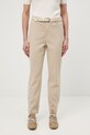 Medicine spodnie chinos damskie bawełniane z elastanem RS26-SPD040 beżowy RS26