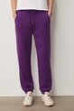 Medicine spodnie dresowe damskie z bawełną RS26-SPD052 fioletowy RS26