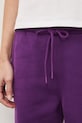 Teplákové nohavice dámske s bavlnou fialová RS26-SPD052