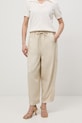 Nohavice slouchy z lyocellu RS26-SPD502 béžová RS26