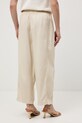Oblečenie Nohavice slouchy z lyocellu RS26-SPD502 béžová