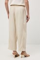 Oblečenie Nohavice slouchy z lyocellu RS26-SPD502 béžová