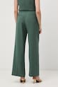 Odzież Medicine spodnie wide leg damskie z wiskozą RS26-SPD600 zielony