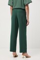 Odzież Spodnie wide leg damskie z wiskozą RS26-SPD601 zielony