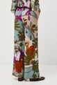 Medicine spodnie wide leg damskie z lyocellem multicolor RS26-SPD650