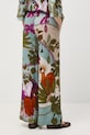Medicine spodnie wide leg damskie z lyocellem multicolor RS26-SPD650