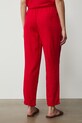 Odzież Spodnie chinos damskie z lnem RS26-SPD702 czerwony