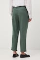 Odzież Medicine spodnie chinos damskie z lnem RS26-SPD702 zielony