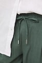 Medicine spodnie chinos damskie z lnem RS26-SPD702 zielony