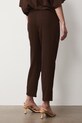 Odzież Medicine spodnie chinos damskie z lnem RS26-SPD702 brązowy