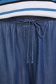 Spodnie culottes damskie z lyocellu granatowy RS26-SPD804