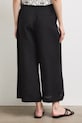 Medicine kalhoty culottes dámské s příměsí lnu RS26-SPD901 černá RS26