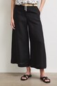 Oblečení Medicine kalhoty culottes dámské s příměsí lnu RS26-SPD901 černá